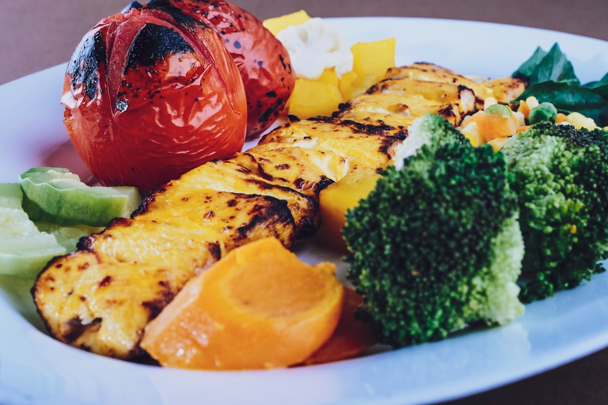 Quick grilled chicken bowl